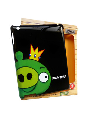 Hülle für Apple iPad 2 Generation ANGRY BIRDS Schwarz