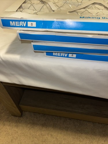 Aerostar 19 7/8x21 1/2x1 MERV 8 Furnace Air Filter, 4 Pack - Picture 3 of 3
