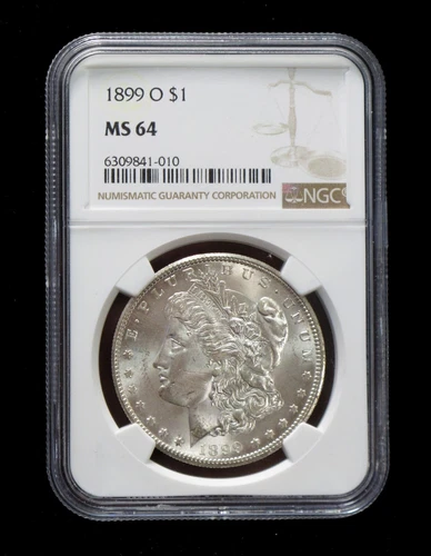 1899-O $1 Morgan Silver Dollar NGC MS 64