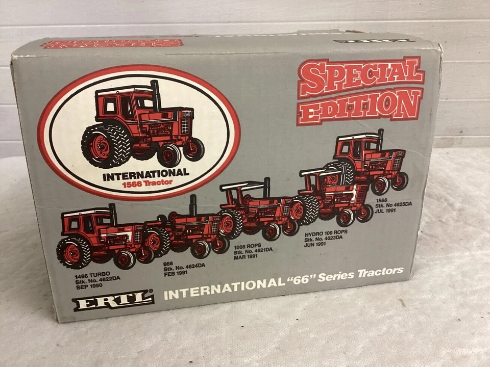 VTG Ertl International 1566 Special Edition 1991 1/18 Scale Diecast NOS USA - Image 4 of 4