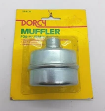 NOS  Dorcy 33- 4131 Small Engine Muffler 1/2” Thread For 2 - 4 H.P. Briggs 