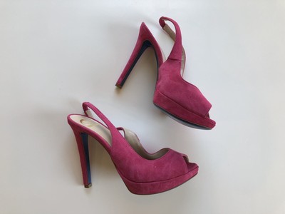 bright pink heels