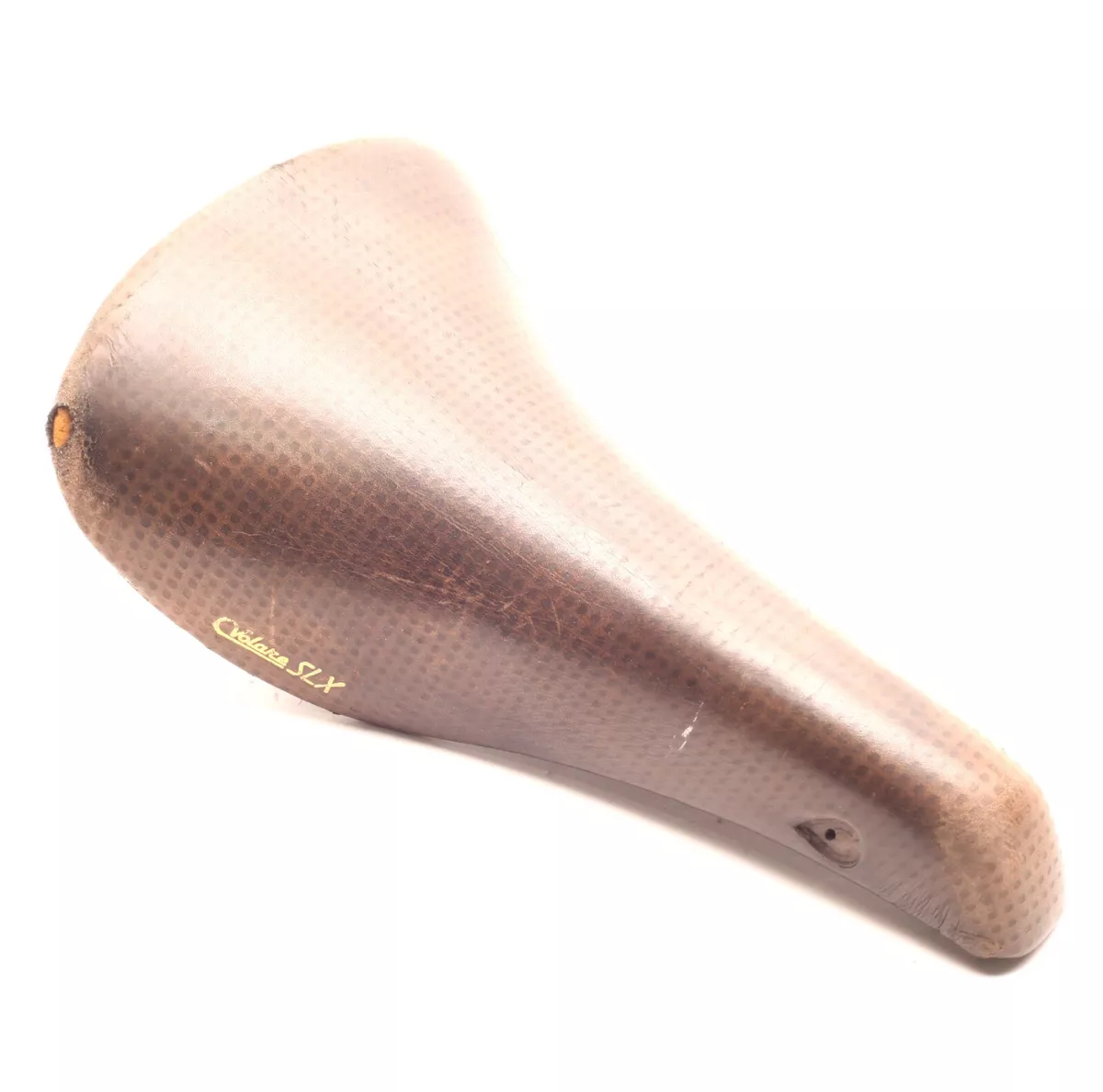 Vintage Cinelli Volare SLX Saddle Brown Leather 1980s