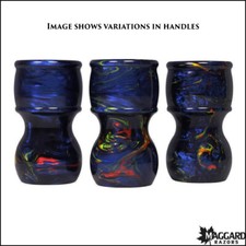 Maggard Razors Shaving Brush Handle - Midnight Blue - Handle Only - Select Size