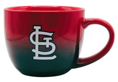 Boelter Brands MLB Large 16oz Ombre Fade Bistro Mug (St Louis Cardinals ...