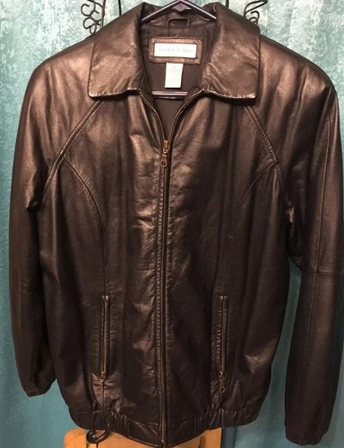 Preston \u0026 York Men's Black Leather 