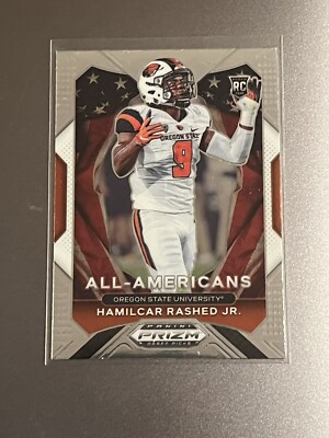 Hamilcar Rashed Logo HAMILCAR RASHED 2021 Panini Prizm Draft Picks #189 All-Americans Rookie ...