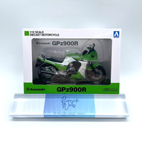 1/12 Aoshima Skynet Kawasaki Ninja GPZ900R Lime Green Diecast Modell Motorrad