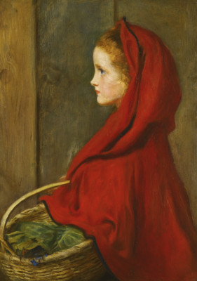 Red Riding Hood | John Everett Millais | 1865 Pre-Raphaelite Fairy Tale Print