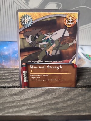 Unusual Strength #359 1st Edition Naruto Card CCG TCG 2002 | eBay