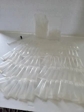  10 ml Empty Plastic Lip Gloss/ Lotion/ Tubes w Lids Lot Of (87) 