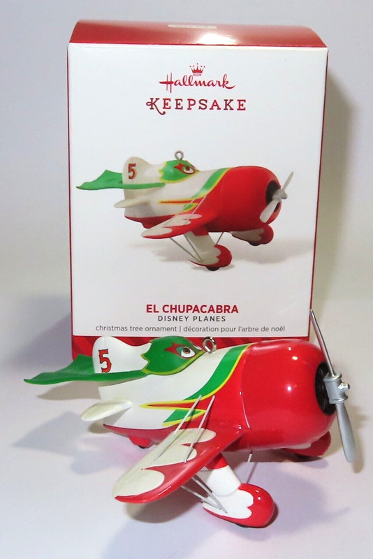 Hallmark Sky's The Limit Christmas 2014 El Chupacabra Disney Planes Movie MIB