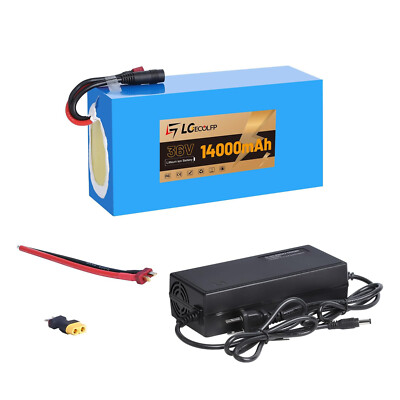 36V Ebike Battery 14AH Li-ion Lithium Battery Pack 30A BMS for Scooter E Bike