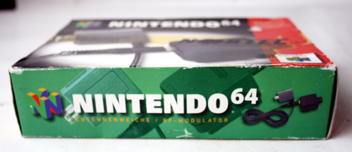 ORIGINAL 1999 NINTENDO 64 RF SWITCH RF MODULATOR N64 NORTEC JAPAN