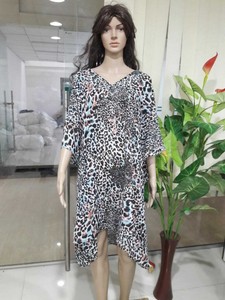 studded georgette caftan