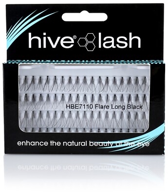 Hive Individual Flare Black Lashes (lang)