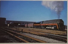 Vintage Postcard Norfolk & Western Powhatan Arrow 1957 Railroad Train