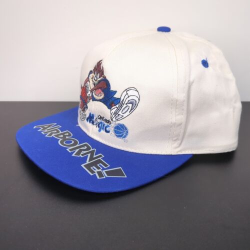 Orlando Magic Taz Airborne! Kids Snapback Hat (NBA, Basketball, 1995, Vintage) - Picture 12 of 18