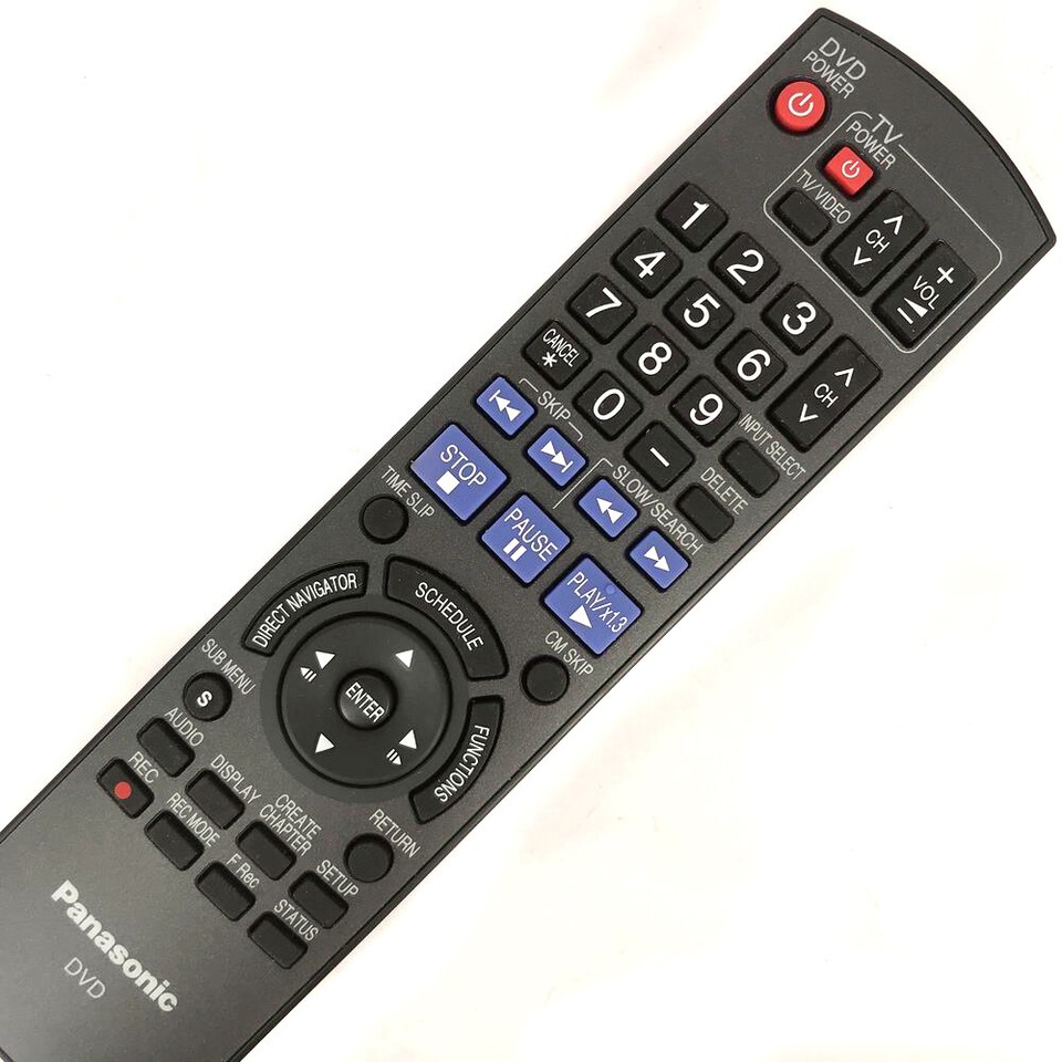 New Original EUR7659T50 For Panasonic DVD Recorder DVDR Remote Control ...