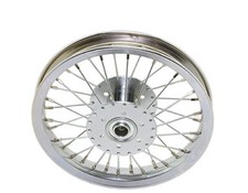 Bike 12 Hollow0Hub Wheel 36 Spoke 14g UCP Bearing 5/8idx103 Single Wall Chrome.