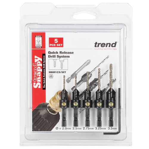 Trend SNAP/CS/SET Countersink Set, 5 Piece TRESNAPCSSET - Image 14