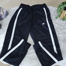 Nike Sportswear Air Sweatpants Jogger Black Men Size Small Loose Fit