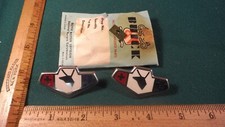 Bo53 Buick Tail Light Fin Bezel Emblems Vtg 1952 1345668 Super Riviera Special