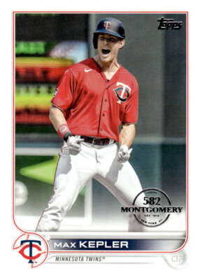 Max Kepler 2022 Topps 582 Montgomery Parallel #221 MLB Twins ID:104336