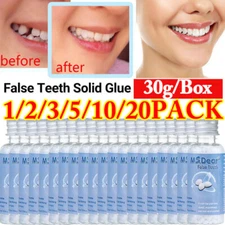 Resin False Teeth Solid Glue Temporary Tooth Gap Filler Tooth Repair Moldable US