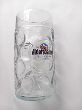 Aldersbacher Glas Masskrug Bayerisches Brauerei Bierglas 1,0 Liter