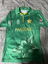 2016 India Pakistan ICC World Twenty20 Mens Large Green Jersey