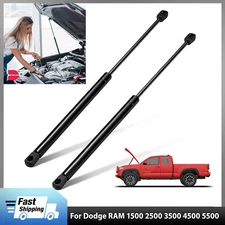  2x Front Hood Lift Supports Shocks Struts Fit for Dodge Ram 1500 2500 3500 4500