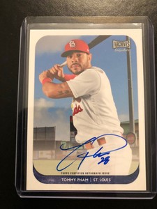 TOMMY PHAM 2018 Topps Archives Snapshots Auto Autograph &hellip;