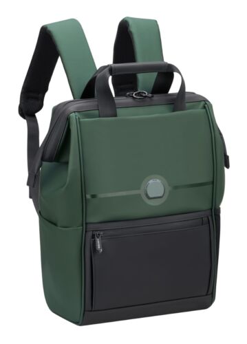 DELSEY PARIS zaino Turenne Soft Backpack 14" Green - Foto 2 di 6