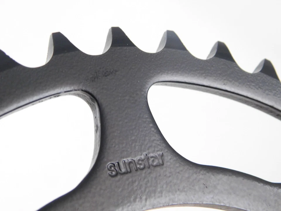 Piñón de transmisión por cadena de rueda trasera 42T NOS Sunstar Yamaha YFM350 YFZ350 XT550 XT600 Foto 3 de 4