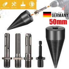 50MM HOLZSPALTER KEGELSPALTER BOHRER DRILL KEGEL SPALTBOHRER FÜR BOHRMASCHINE