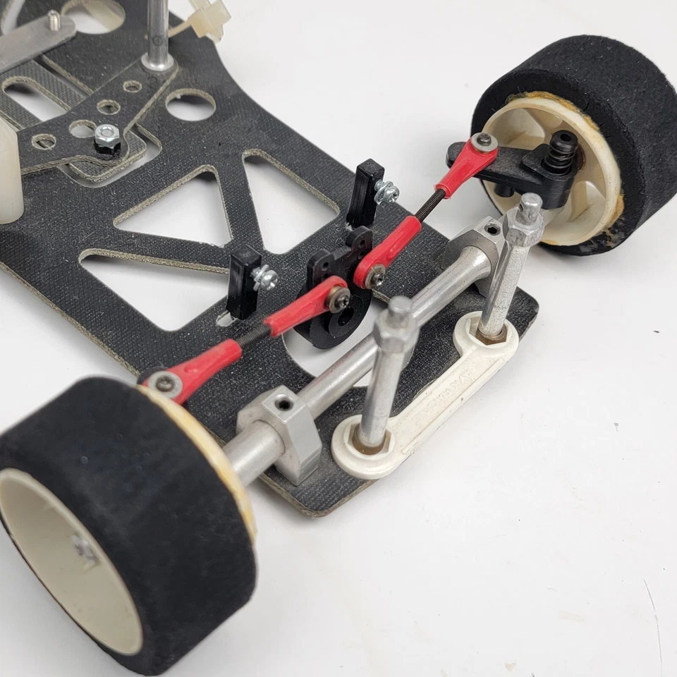 Vintage 1985 AYK 1/12 NX201 Ishihara Roadrunner W/New Magnum 480R Motor pan car - Image 4 of 4