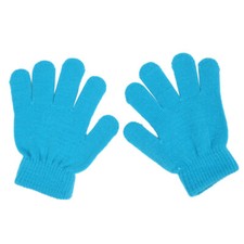 Boys Girls Winter Stretch Glove Full Finger Knitted Gloves for ToddlerMulticolor
