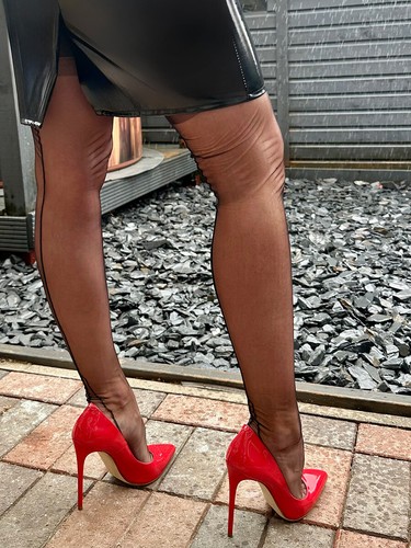 1969 Made in Italy IT So Kate High Heels Pigalle Pumps Schuhe Leder B4 Rot 35-45 - Bild 11 von 24