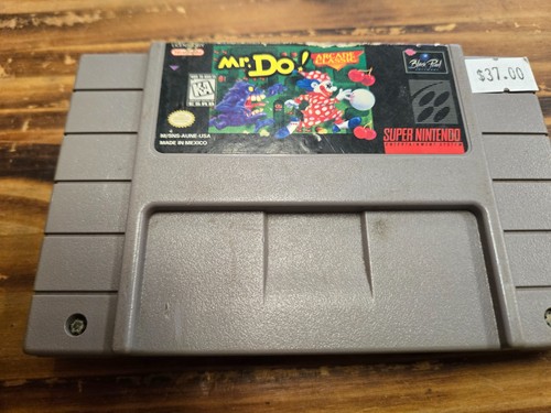 Super nintendo game: Mr. Do! Arcade Classic (HF)