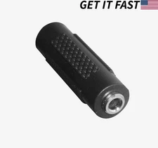 3.5mm Female To Female Stereo Audio Coupler Adapter