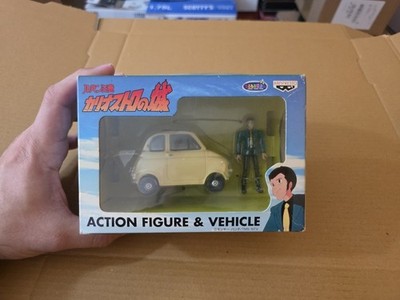 NEW Lupin III: The Castle of Cagliostro Action Figure & Vehicle Set   Banpresto