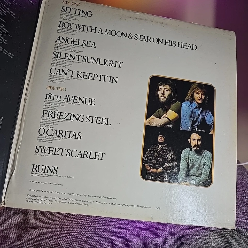 Cat Stevens–Catch Bull at Four–1972 A&M–SP4365 Vinyl Record LP - Image 2 of 4