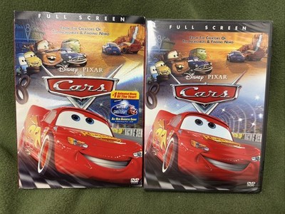 New and Sealed Cars (DVD, 2006) Disney Pixar Sealed Full Screen w/ Slipcover