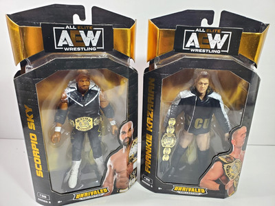 AEW SCU Scorpio Sky #38 Frankie Kazarian #39 Unrivaled Collection Series 5 New
