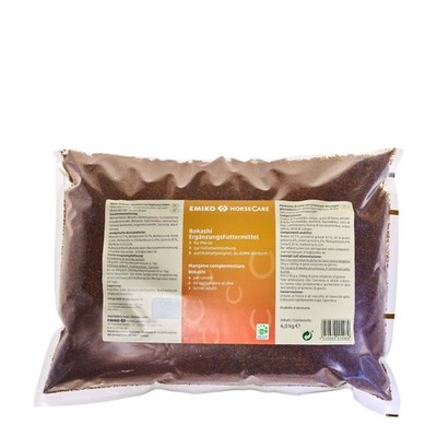 EM HorseCare Bokashi Pferde Emiko 4 kg Darmflora Kleie-Kräuter-Ferment Ergänzung