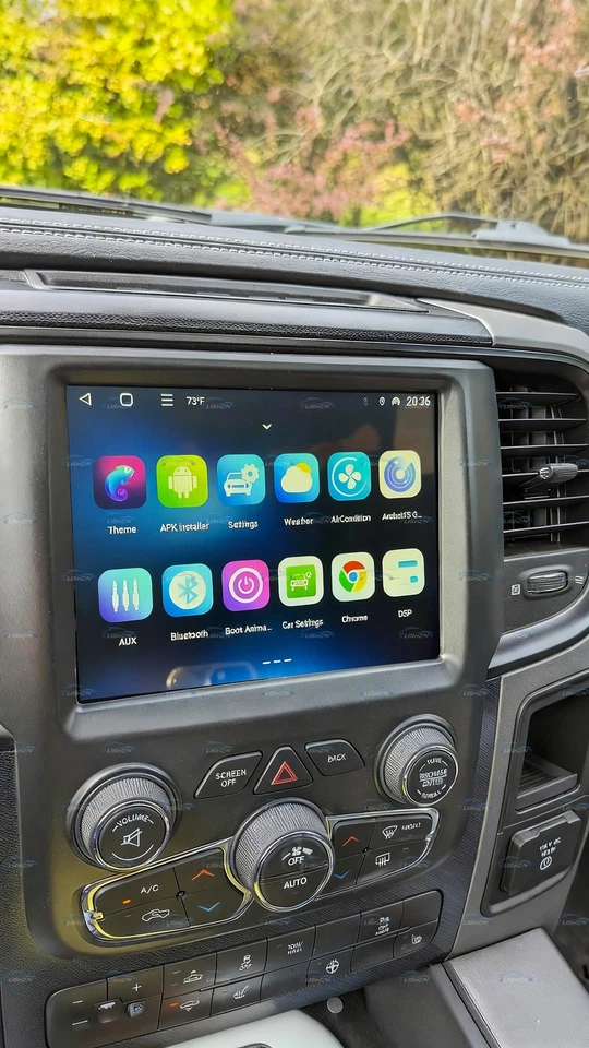 For Dodge Ram 1500 2500 3500 2013-2019 8.4" Stereo Car Radio Android 15 Carplay - Image 3 of 4