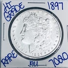 1897 MORGAN SILVER DOLLAR AUTHENTIC HI GRADE U.S. MINT COIN FREE SHIPPING 7020