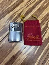 Vintage  silver tone Hand Warmer JON-E' ALADDIN 79 standard w red bag