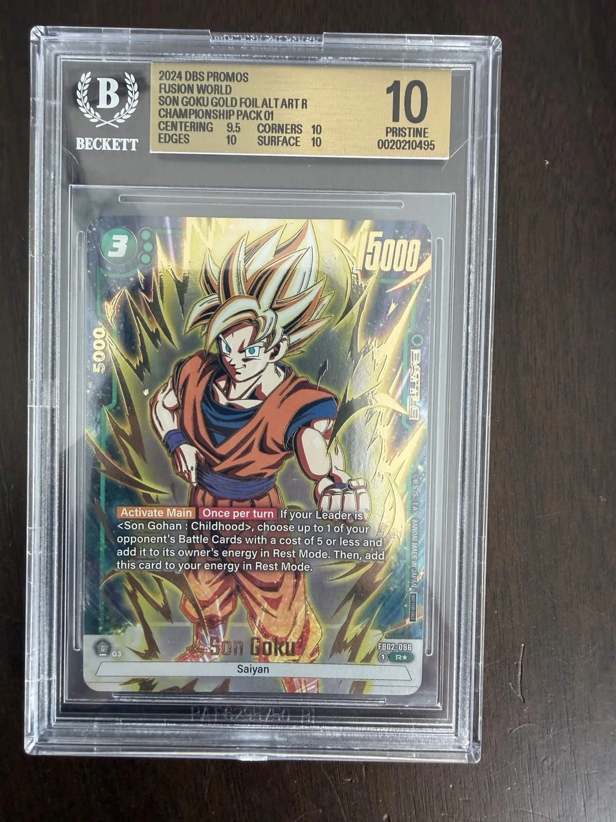 Pokémon TCG Beckett Grading Services (BGS) Grade 10 Individual